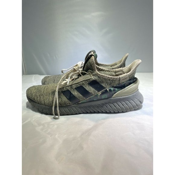 Adidas Kaptir 2.0 Orbit Green & Black Men's Size 9.5 Running Shoes GY8027 - Picture 4 of 10